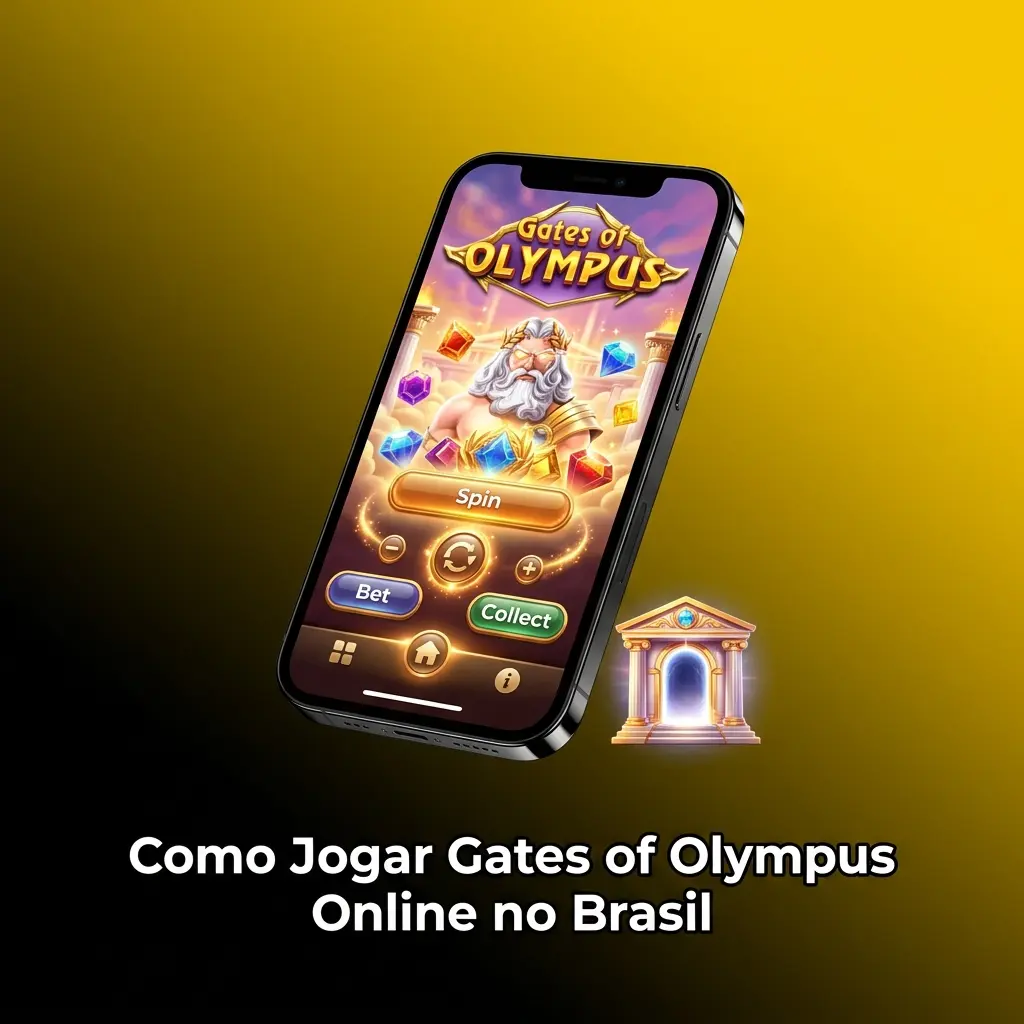 Passo a passo para jogar Gates of Olympus online no Brasil em cassinos parceiros como KTO