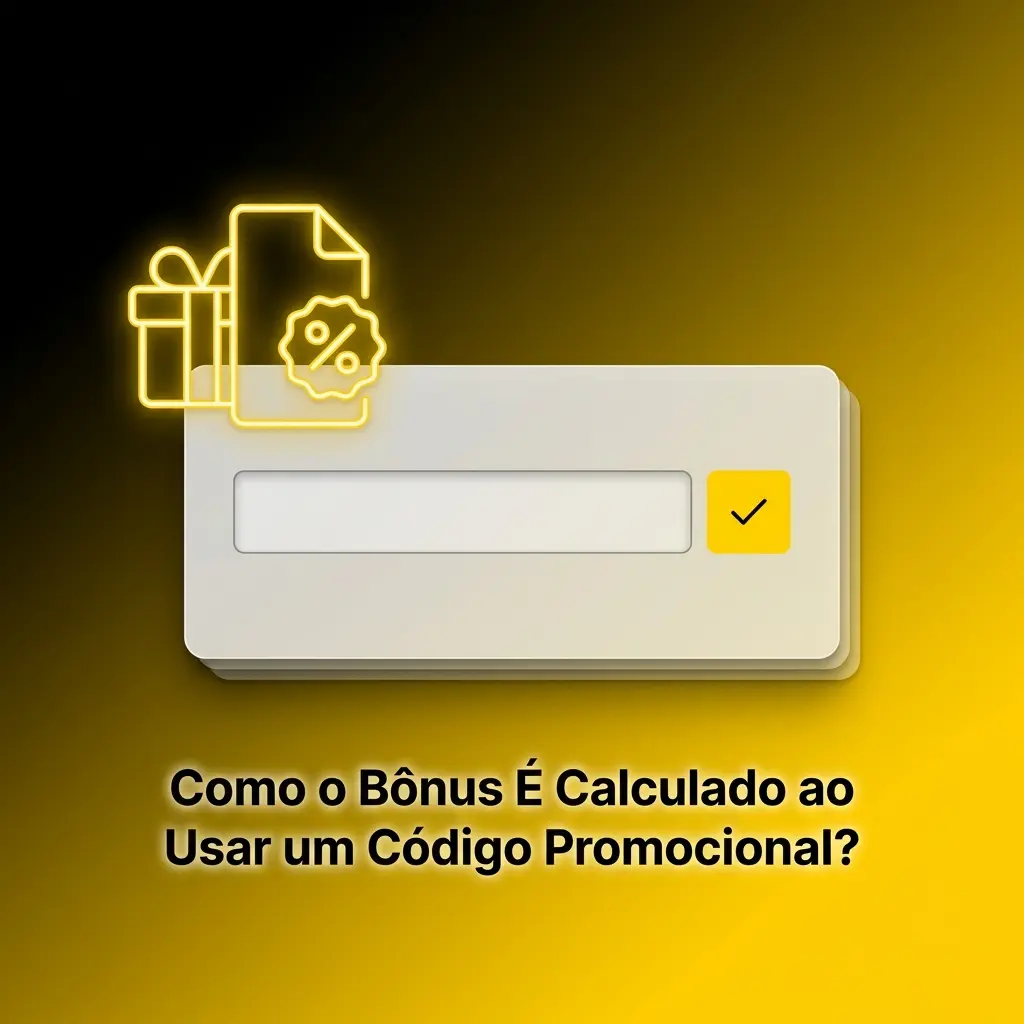 Cálculo de bônus com código promocional em cassino: porcentagem do depósito com limite máximo