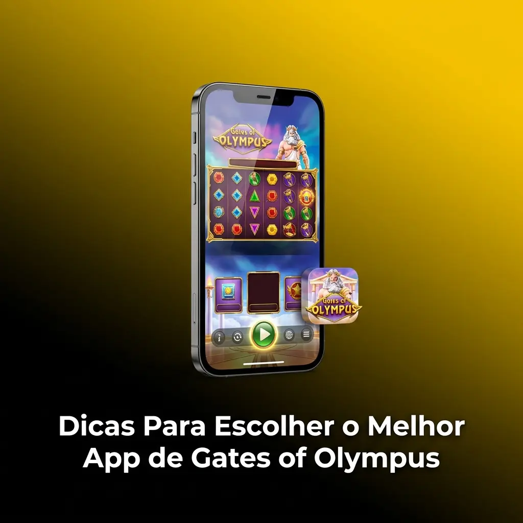Dicas para escolher o melhor app de Gates of Olympus no celular com segurança e bônus no Brasil