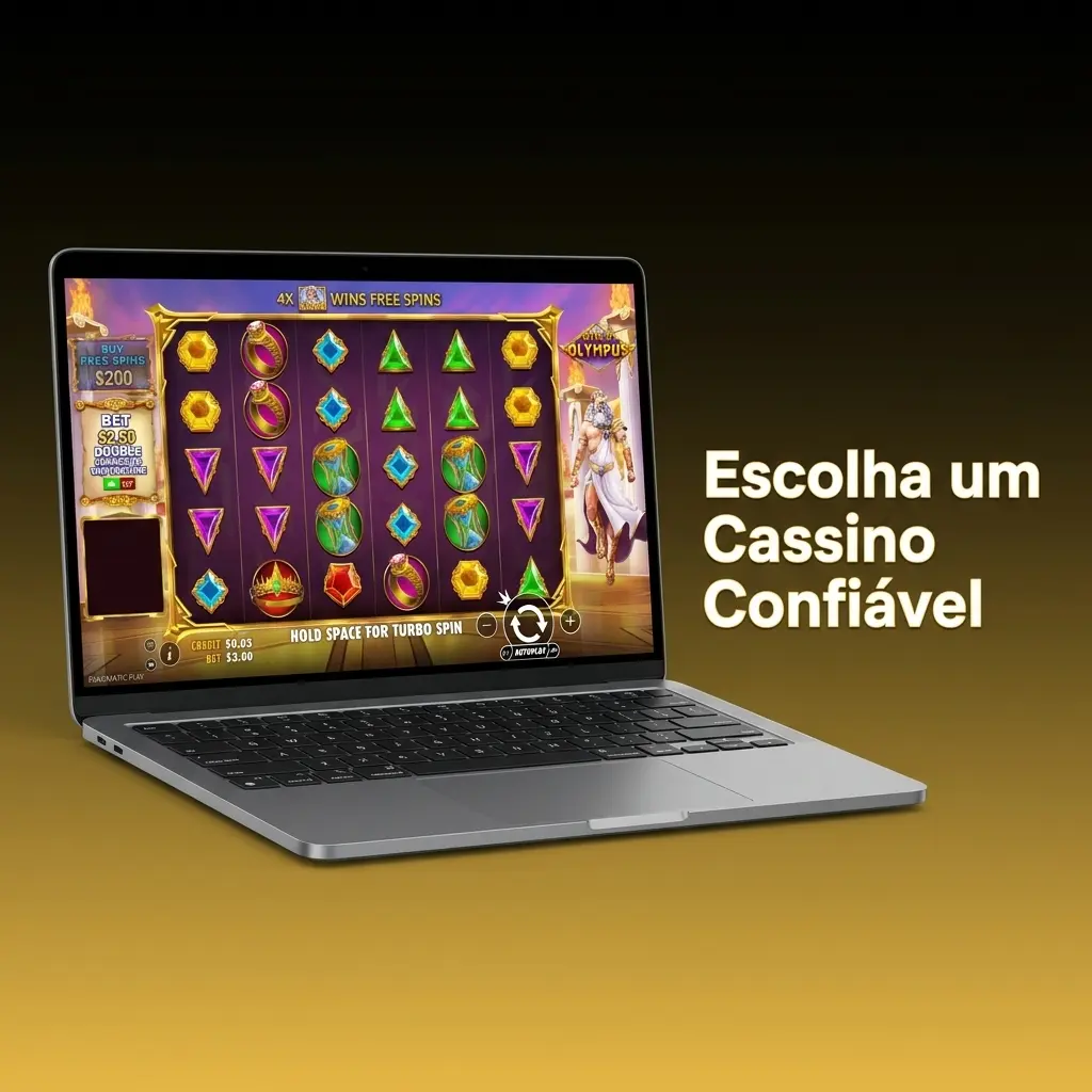 Cassino confiável com Gates of Olympus, pagamento via Pix e bônus para jogadores no Brasil