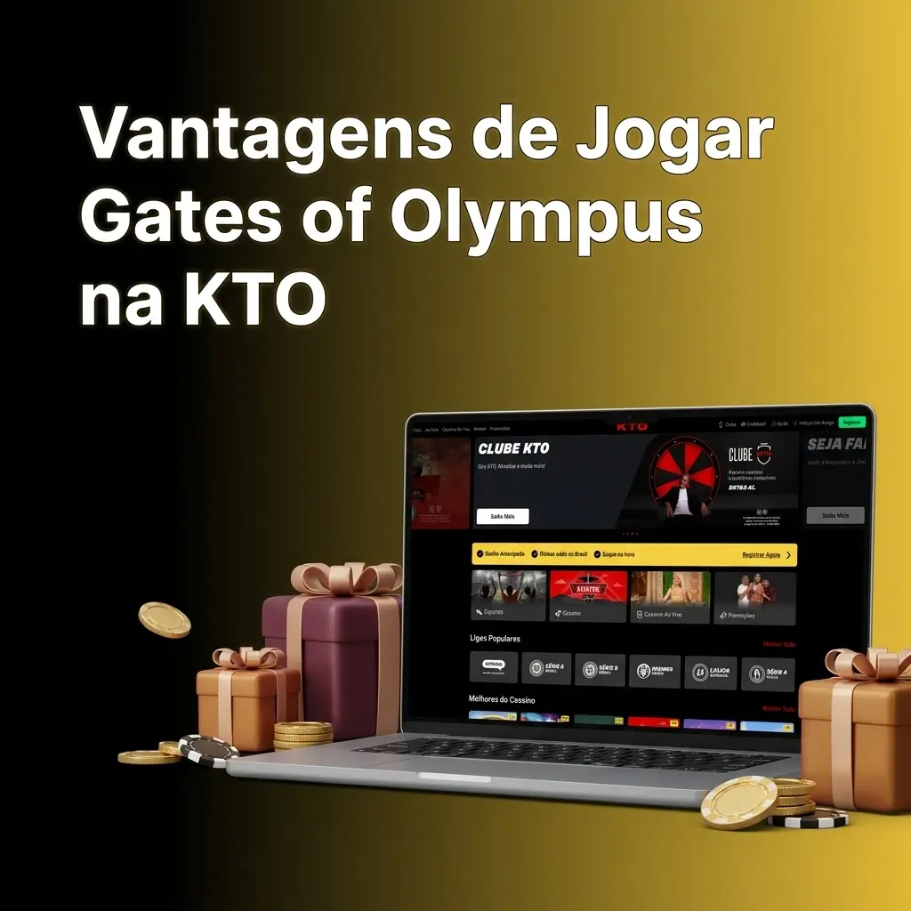 Vantagens de jogar Gates of Olympus na KTO: RTP 96,50%, Pix, suporte 24h e bônus de boas-vindas